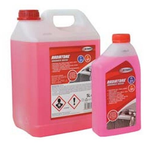 12PZ LIQUIDO PROTETTIVO ANTIGELO PER RADIATORI ROSSO - lt.1