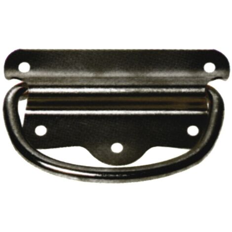 12PZ MANIGLIA PER CASSE BRUNITA  mm.  90