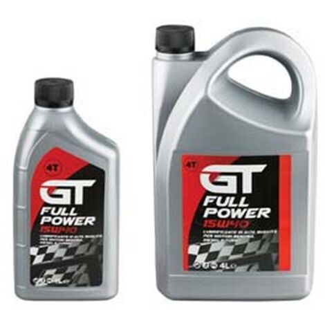 12PZ OLIO MINERALE 4 TEMPI MULTIGRADO 15W40 MOTORI BENZINA & DIESEL lt1 flacone