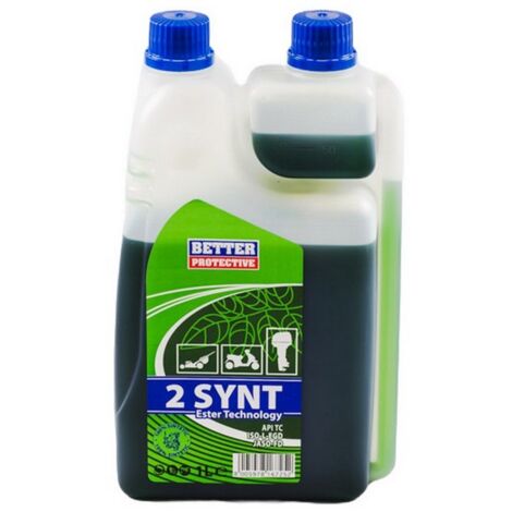 12PZ OLIO MISCELA 2 T 100% SINTETICO  lt.1 con dosatore