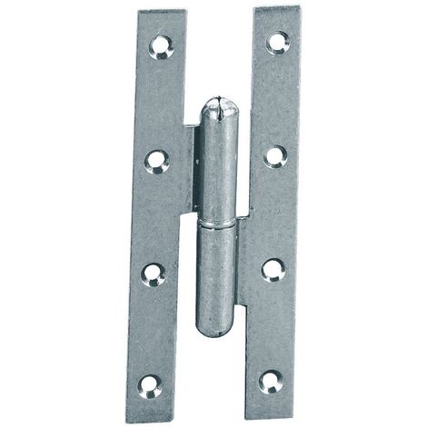 12PZ PAUMELLES FERRO ART. 105 MM 95X55 DESTRA