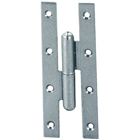 12PZ PAUMELLES FERRO ART. 105 MM 95X55 SINISTRA