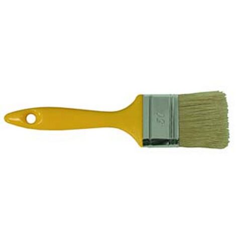 12PZ PENNELLESSE SETOLA BIONDA MANICO PLASTICA - mm.70x15x52