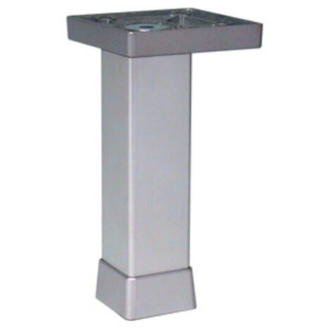 12PZ PIEDINO ALLUMINIO ARGENTO CM.15 ART. P0702-Z