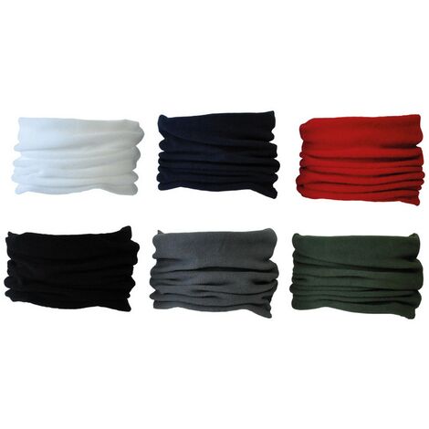 12PZ SCALDACOLLO IN PILE colori assortiti