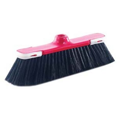 12PZ SCOPA DOMESTICA KLENIA CON GOMMA ANTIURTO - CM.30X9X10H.