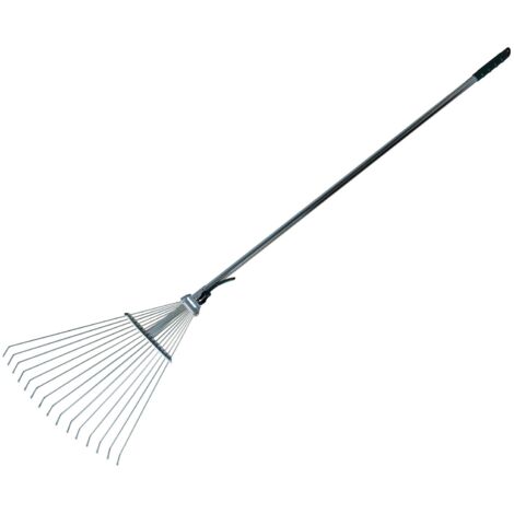 12PZ SCOPA GIARDINO REGOLABILE MANICO ACCIAIO KT-W120-1