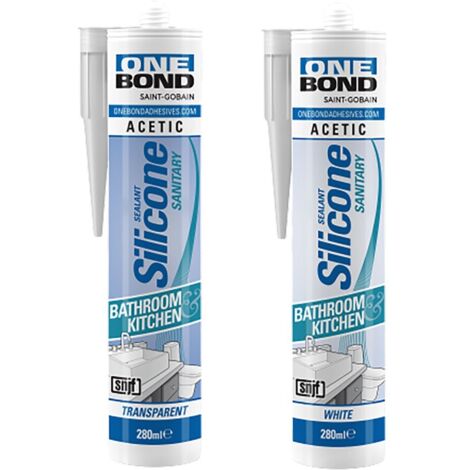 12PZ SILICONE ACETICO PER SANITARI TRASPARENTE ML 280