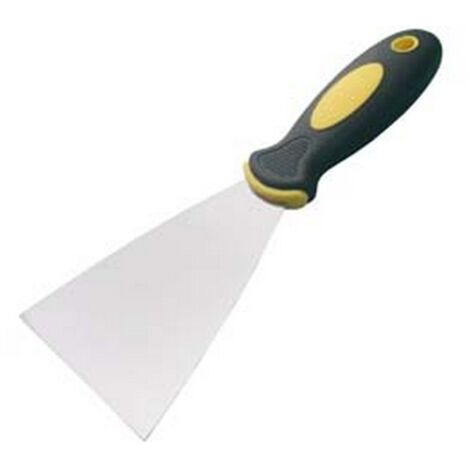 12PZ SPATOLE CON MANICO BI-MATERIAL INOX - mm.40