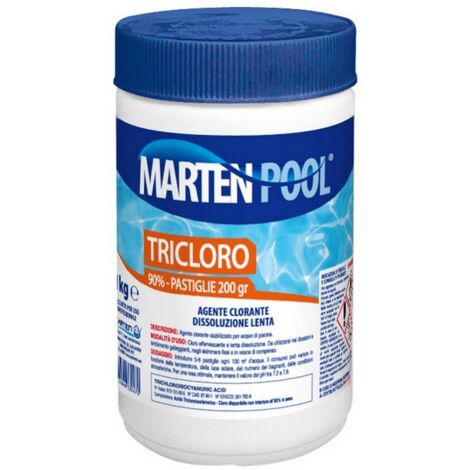 12PZ TRICLORO IN PASTIGLIE 200 GR.  kg. 1