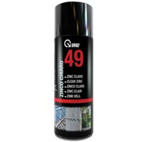 12PZ VMD 49 ZINCO CHIARO SPRAY ML.400 - ml.400 in bomboletta spray