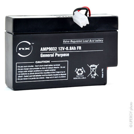 12v 0.8ah JST Automatic Door Battery ( Prix pour 1 )