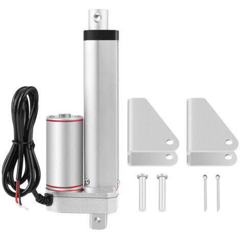 12V 1000N Linearmotor, einstellbarer Hub 150-500mm mit Montagehalterung (150mm Modell)
