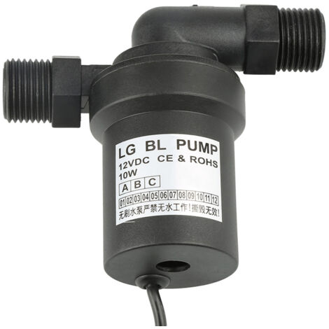 12V 10W Hochtemperatur-Bürstenlos-Solarwasserpumpe für Zirkulation