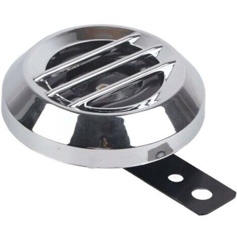 12V 110DB Klaxon Universel de Moto Électrique Corne Sirène Étanche Haut-parleur Corne Ronde