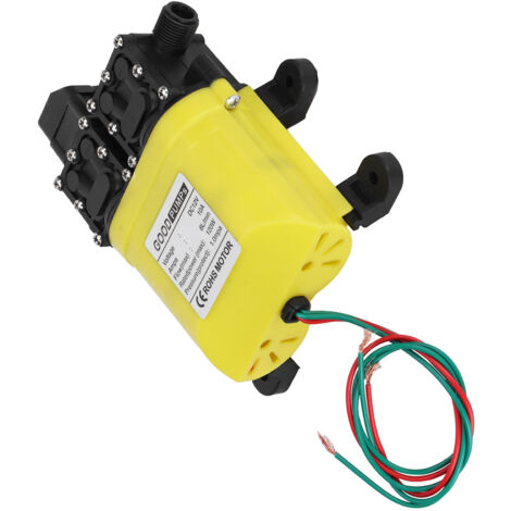 12V 120W 8L Hochdruckwasserpumpe mit Kupferanschlüssen für automatische Einspritzung
