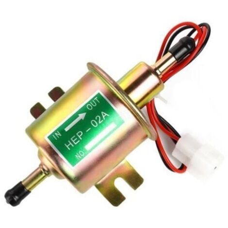 12V 1,2A Pompe Carburant Electrique Essence Pétrole Solide Voiture Bateau HEP02A