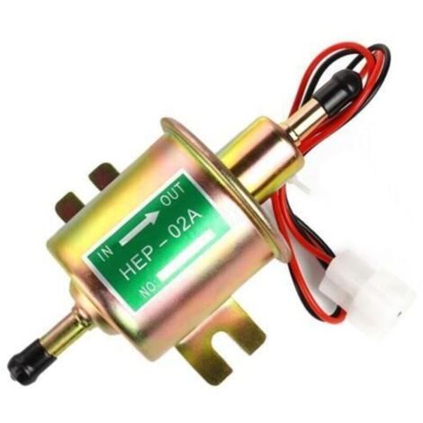 12V 1,2A Pompe Carburant Electrique Essence Pétrole Solide Voiture Bateau HEP02A
