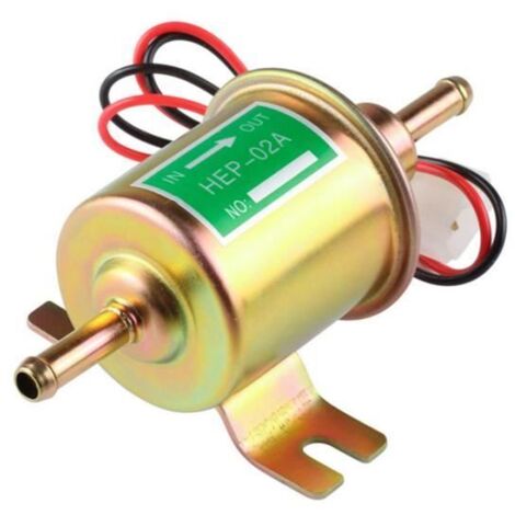 12V 1,2A Pompe Carburant Electrique Essence Pétrole Solide Voiture Bateau HEP02A