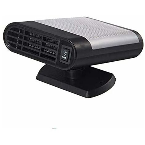 12V 150W Chauffage de Voiture, Portable Chauffage De Voiture Ventilateur De Refroidissement, Désembueur de Dégivreur de Voiture Chauffage Rapide avec Base Rotative à 360 Degrés