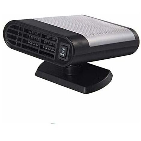 12V 150W Chauffage de Voiture, Portable Chauffage De Voiture Ventilateur De Refroidissement, Désembueur de Dégivreur de Voiture Chauffage Rapide avec Base Rotative à 360 Degrés