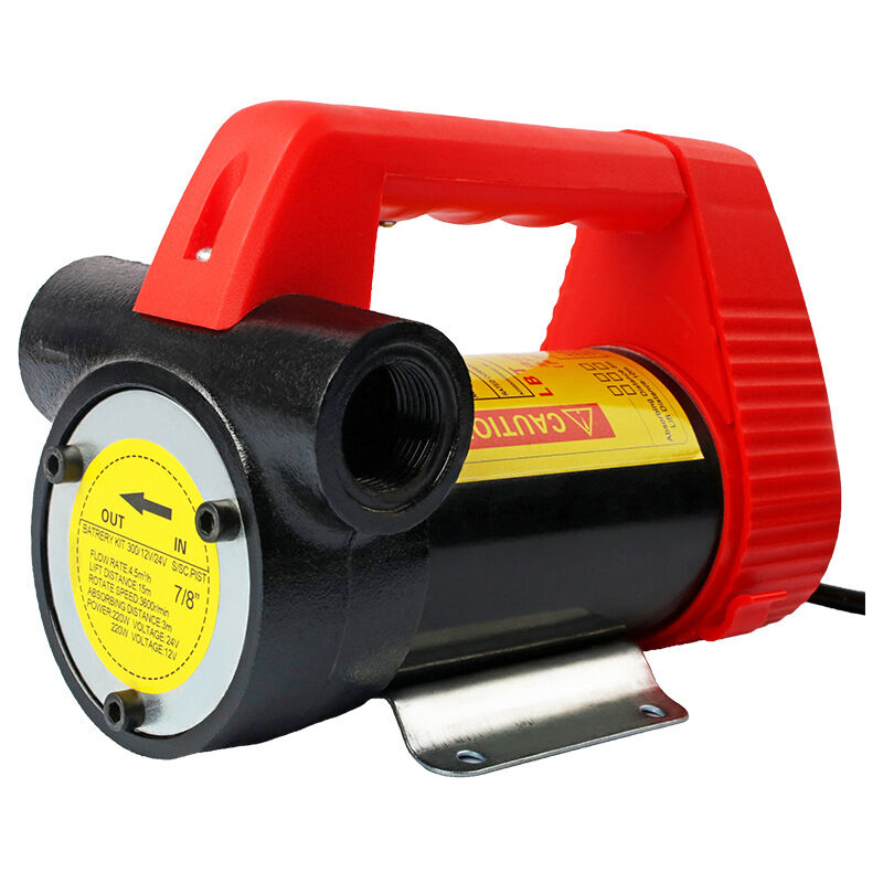 12V 175W Pompe Diesel Pompe Carburant Electrique 45L/Min Pompe Huile Vidange Pompe Transfert Gasoil