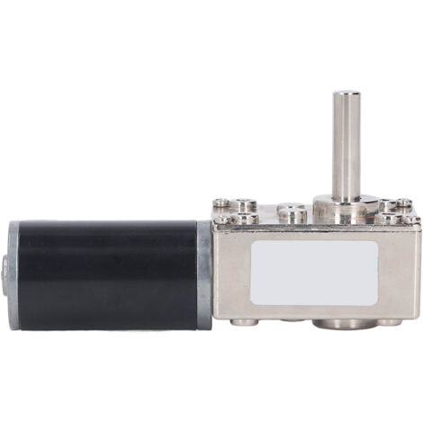 12V 18W Gleichstrom-Getriebemotor mit hohem Drehmoment, automatischer Bremse und variabler Drehzahl (0-100 U/min) für Industrieanlagen