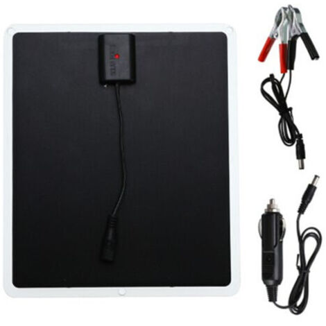 12V 20W Solarpanel, Notfallladegerät, USB, Outdoor, Auto/Boot/Camp