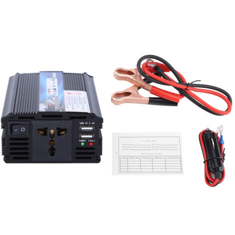 12V 220V 500W Solarwechselrichter für Camping und Zuhause
