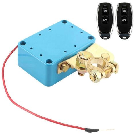 12V 240A Coupe-Circuit Automatique à Distance, Interrupteur Déconnecteur de Batterie, Commande à Distance pour Coupure d'Urgence