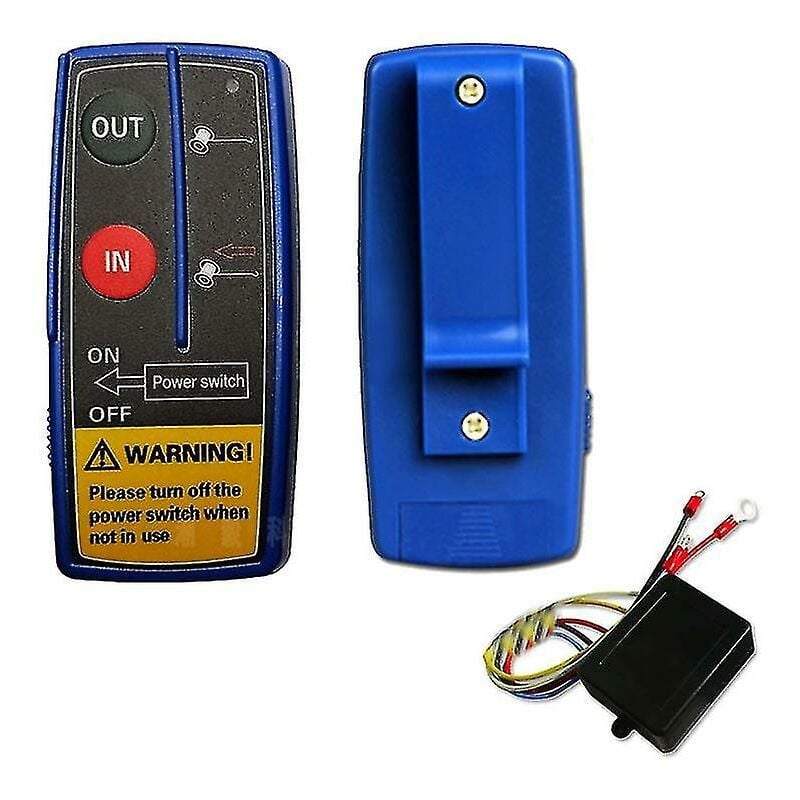 12v 24v 50m Wireless Digital Winches Remote Control Recovery Kit For Jeep-suv