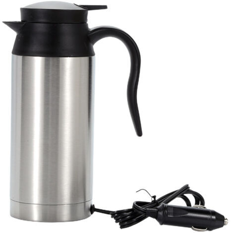 12V/24V Edelstahl-Reisewasserkocher fürs Auto