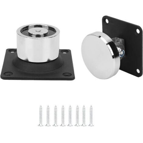 12V-24V Molded Steel Electromagnetic Suction Cup Holder, Easy to Install Heavy Duty for Fire Doors, Wood Doors, Iron Doors, default, Classic