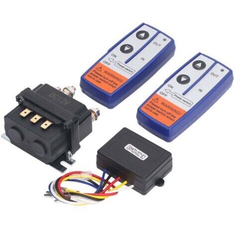 12V 250A Seilwindenrelais-Kit mit Fernbedienungsrelais-Schützschalter für Industriefahrzeuge