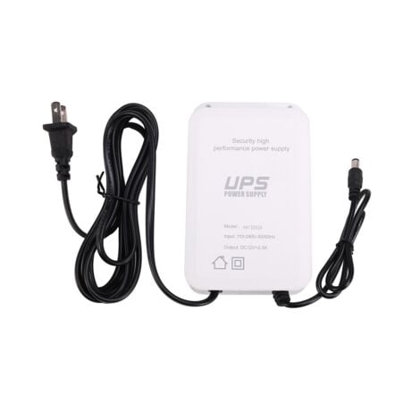 12V-2A Uninterruptible Power Supply UPS Battery Backup Interface, Security Camera Protector US Plug