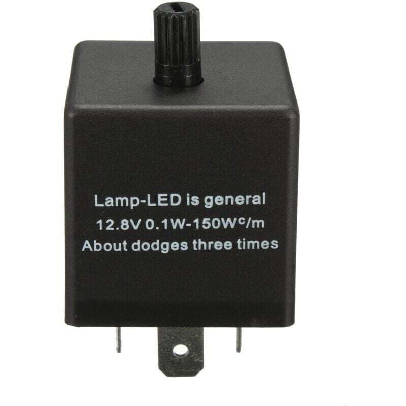 Image of 12V 3-Pin Einstellbares LED-Blinkerrelais für Kfz-Blinker