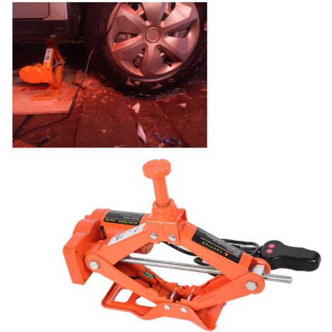 12V 3-Tonnen 42CM elektrischer Fahrzeugheber mit Luftpumpe und Schraubenschlüssel