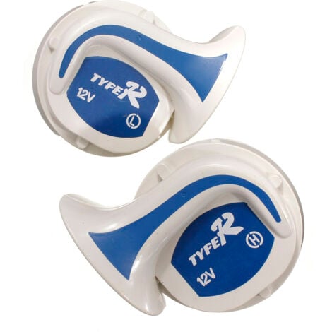 KINGSO 12V 300DB Par deBocinas de Auto 18 sonidos Sirena Digital Eléctrica para VehículoMotocicleta Barco Alarma Ruidosa