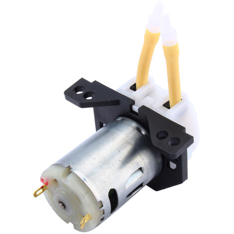 12V 300mA D2 2 x 4 Peristaltik-Dosierpumpe für Laborchemikalien und Wasser – Leiser Betrieb und stabile Leistung – Ideal für Aquarien, Chemikalien und Flüssigkeiten – Geeignet für