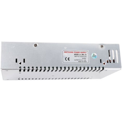 12V 30A geregeltes Schaltnetzteil mit Temperaturregelung für LED-Streifen