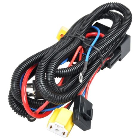 12V 35-90W phare de voiture rehausseur de faisceau lampe halogène H4 modification de phare ligne éclaircisseur ensemble de ligne LED