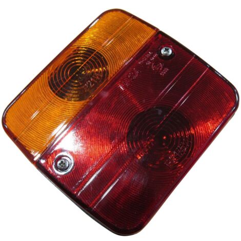 12V 4 Function Rear Trailer Lamp - Brake Side Indicator Number Plate