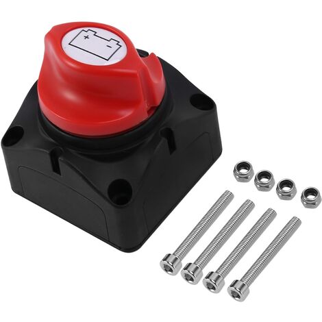 12V-48V Batterietrennschalter Batterietrennschalter Master Cut Off Kill Switch Wasserdicht Mar