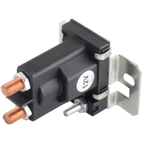 12V/500A DC-Relais, Sicherungshalter mit 100A-Sicherungen, Doppelbatterie-Trennschalter für Auto, Wohnmobil, Yacht