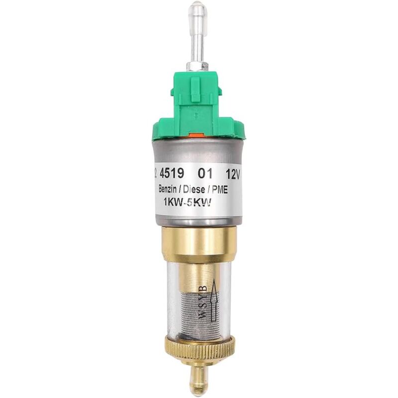 Shining House - 12V 5Kw 22Ml Métal Voiture Chauffage Pompe à Carburant Air Diesel Pompe De Chauffage Ultra Silencieux