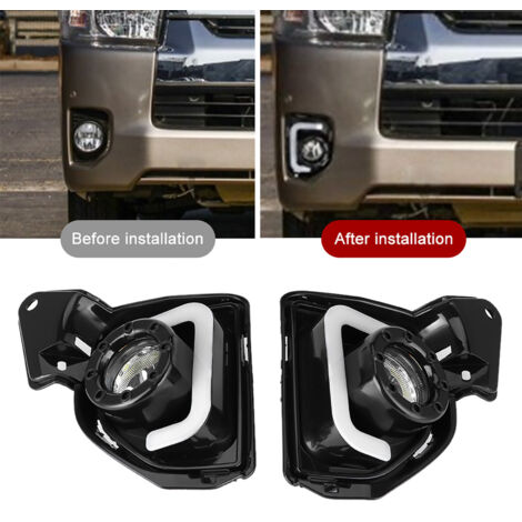 12V 6000K LED-Tagfahrlicht-Nebelscheinwerfer für Toyota Hiace 2014-2018