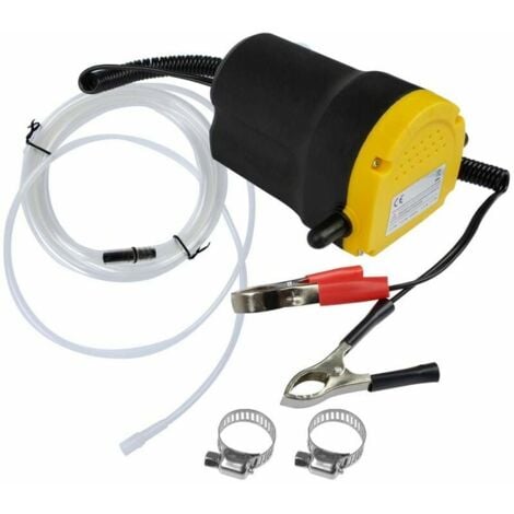 12V 60W Electric Oil Change Pump for Diesel Oil Suction - Replacement Liquid Extractor for Car, Engine Oil