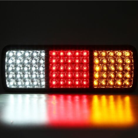 12V 75 LED Rückleuchte für LKW/Anhänger – Bremslicht, Blinker, Rückfahrscheinwerfer