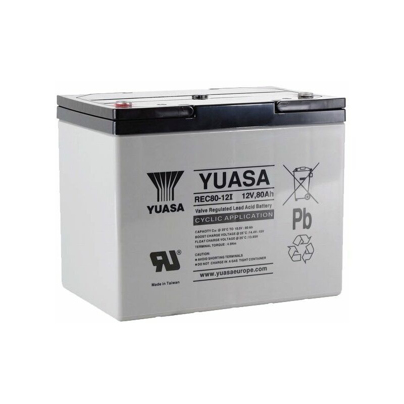 

12V 80Ah REC80-12í Yuasa batería