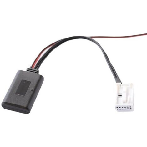 12V 8Pin Bluetooth AUX IN Cble Audio Adaptateur Fit pour Fiat Bravo Lecteur CD Lotus/L3